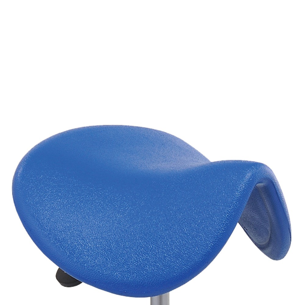 Produktabbildung Nr. 4: Global Stole A/S Tabouret Ergonomic, assise selle en PU, hauteur d’assise comprise entre 480 et 550 mm, roulettes, noir