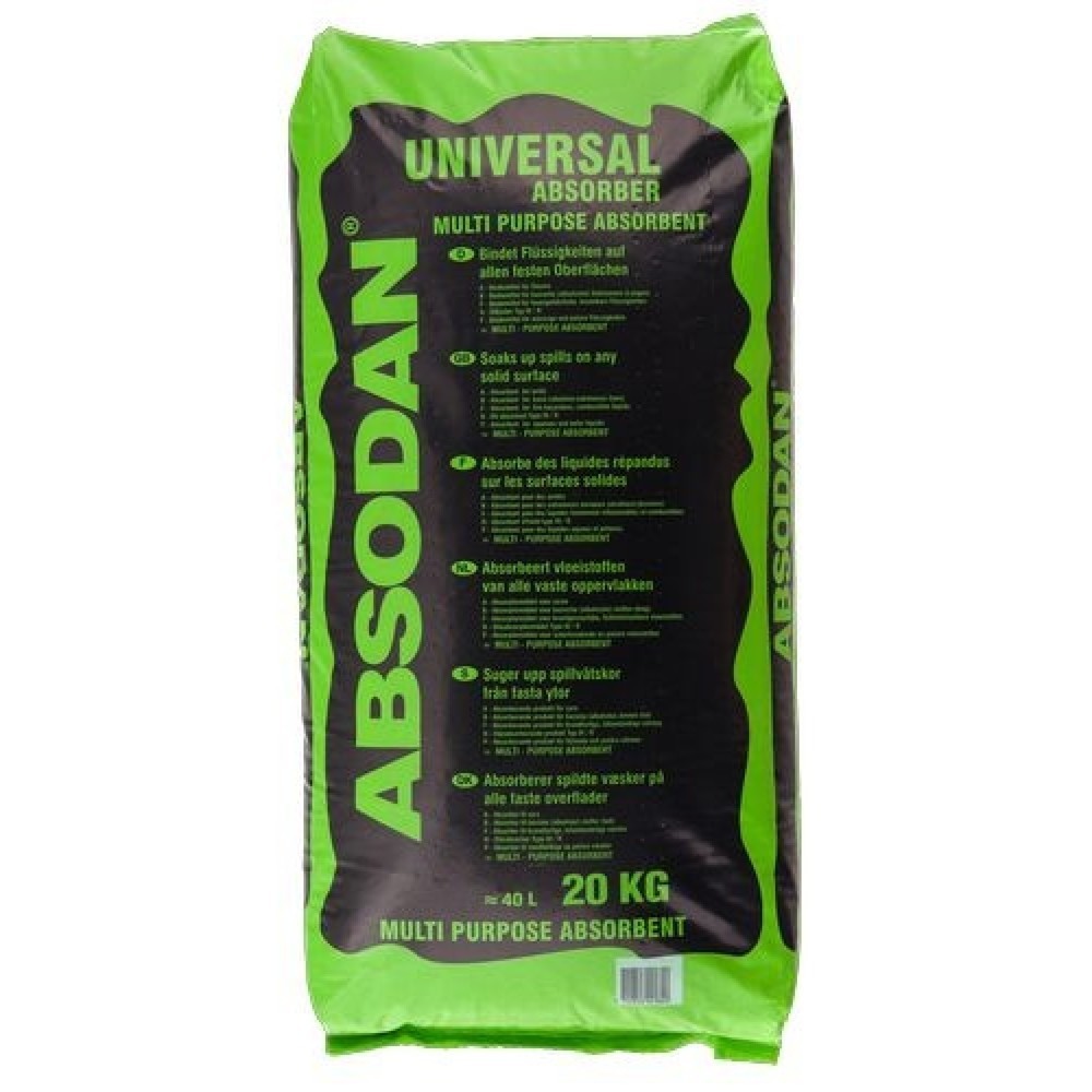 Illustration du produit: Ganulat de liaison à l'huile et aux produits chimiques Absodan Universal, grain grossier, capacité 16 litres