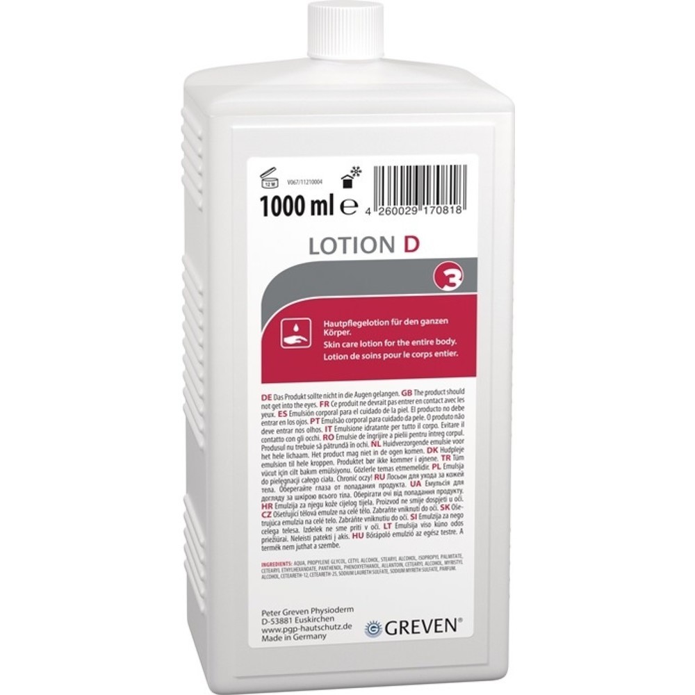 Produktabbildung: GREVEN Hautpflegelotion GREVEN® Lotion D