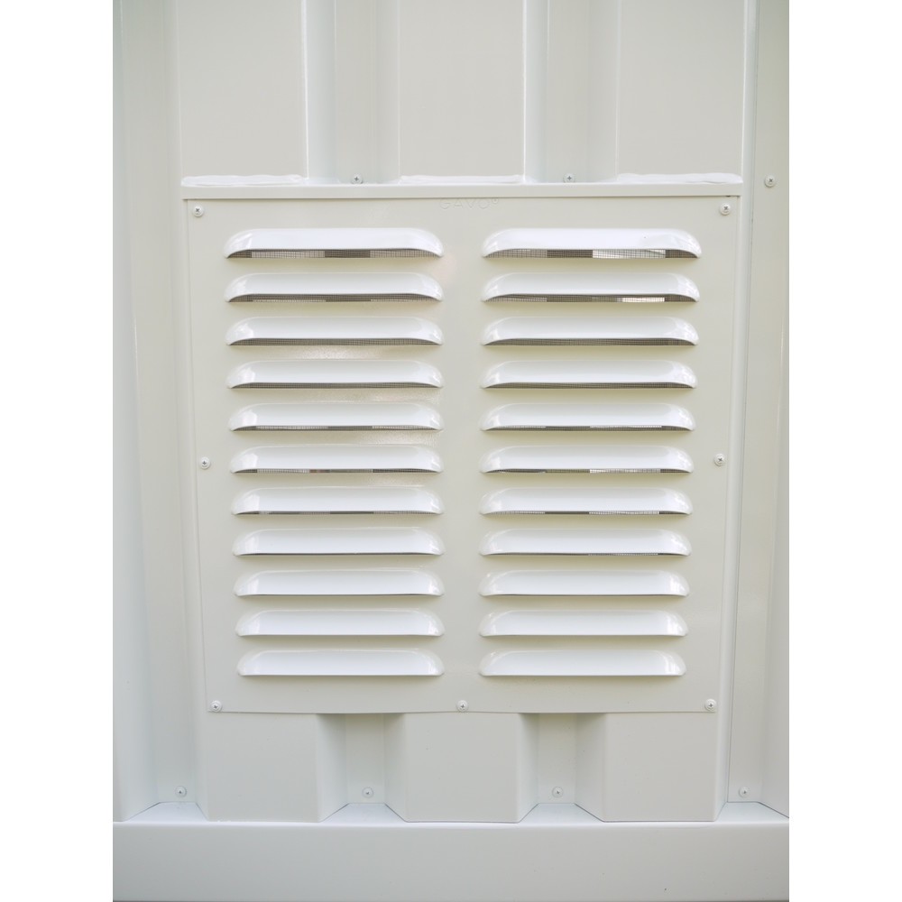 Illustration du produit: Grille d'aération 250 x 500 mm,pour conteneur de matériel isolé, non verrouillable