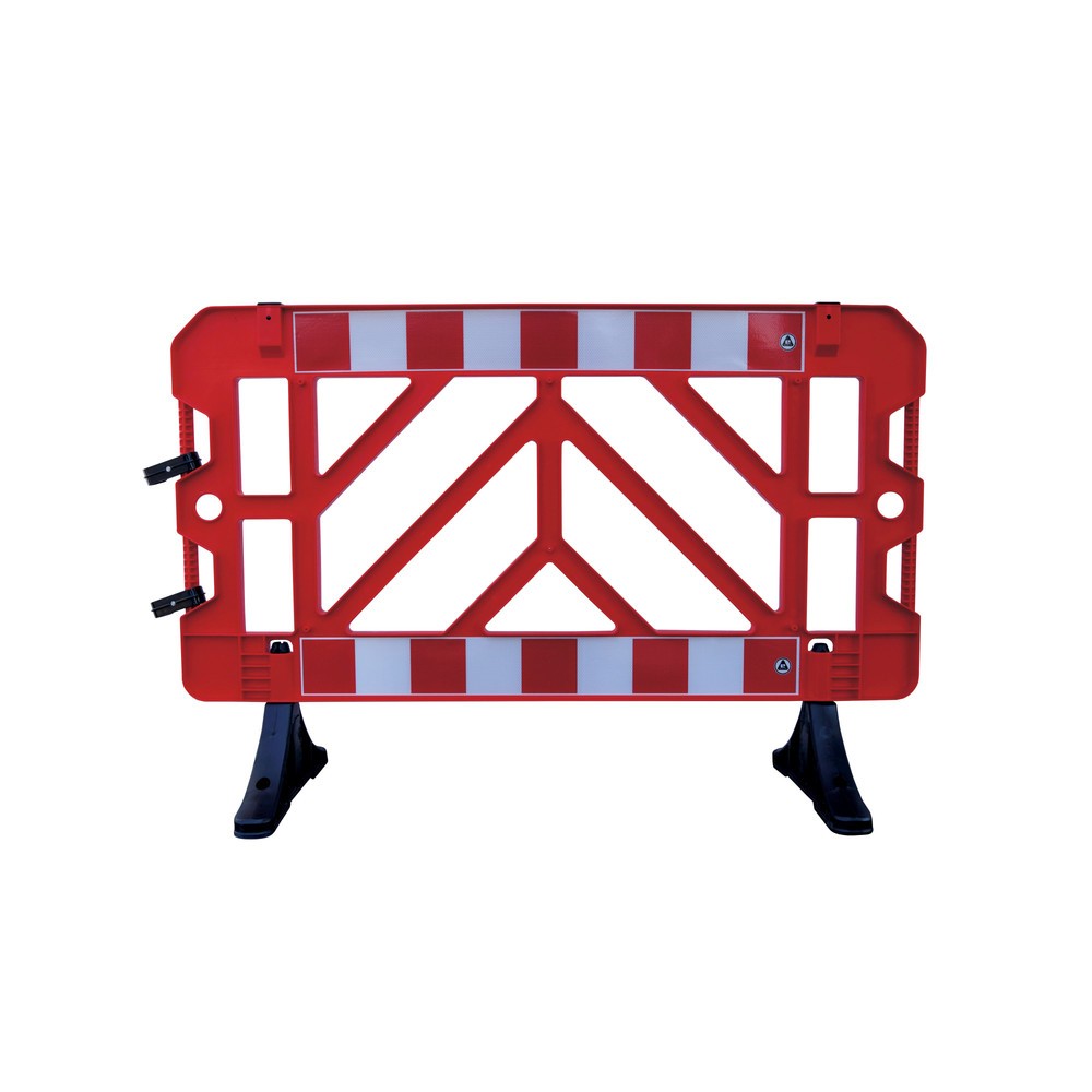 Produktabbildung Nr. 1: Grille de barrage en PP, pieds en PVC, rouge