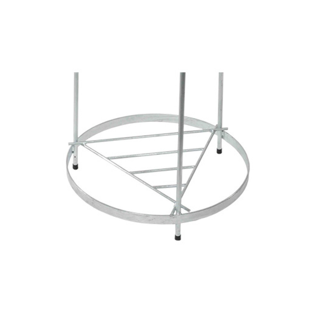 Illustration du produit: Grille de sol pour support de sacs poubelle RENNER modèle 8016, galvanisée à chaud