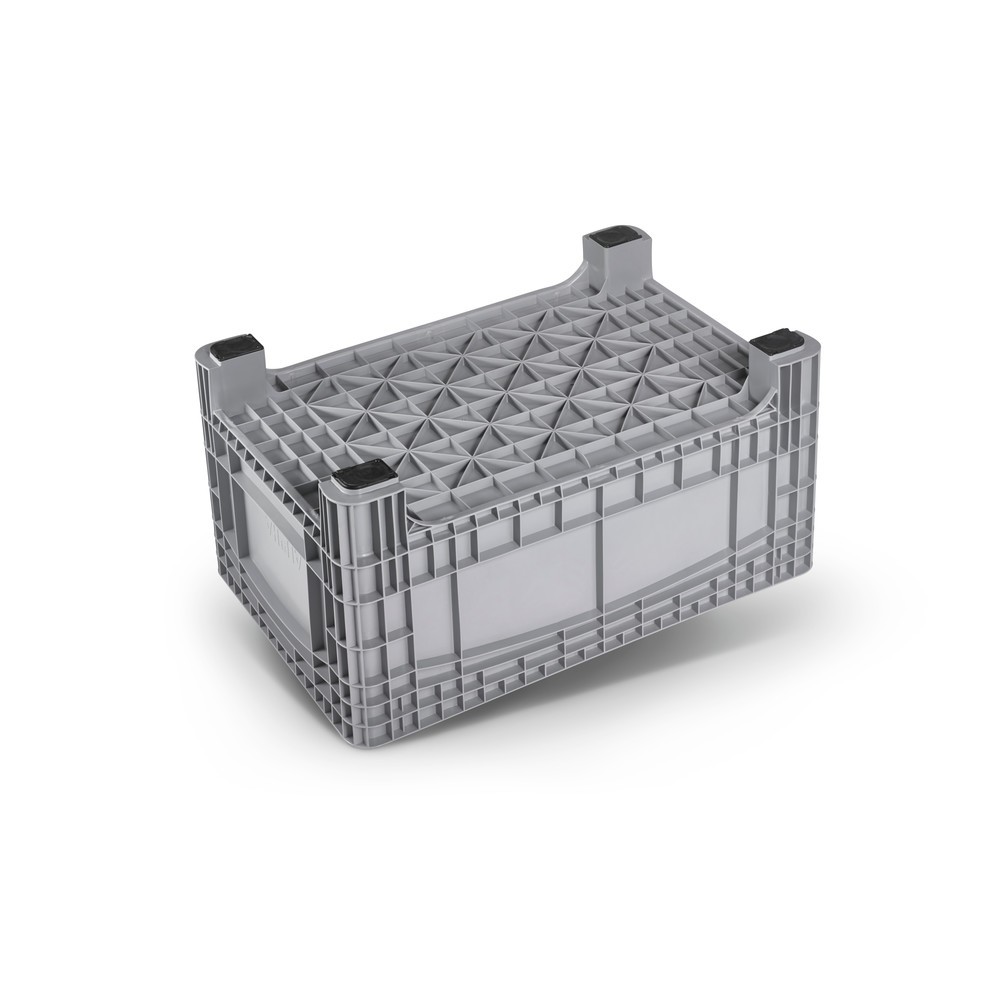 Produktabbildung Nr. 2: Grossbehälter L, HxBxT 800 x 1.200 x 580 mm, 354 Liter, 4 Füsse, grau