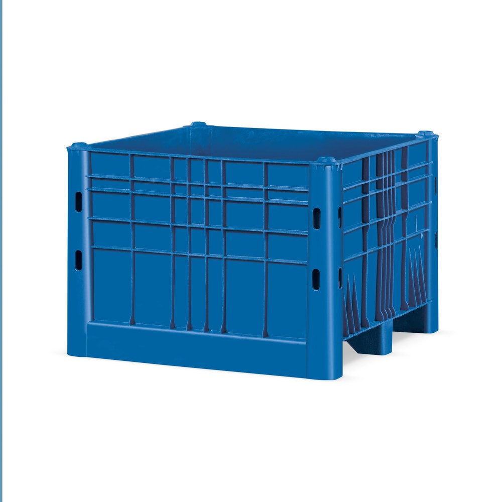 Produktabbildung: Grossbehälter, mit Kufen, geschlossen, HxBxT 780 x 1.120 x 1.120 mm
