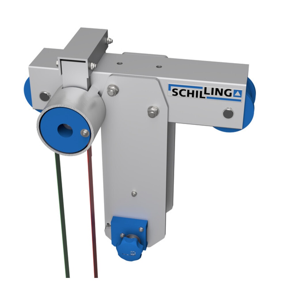 N° de l'image du produit 9 : Portique de levage SCHILLING en aluminium avec double traverse divisible, point d'accrochage 2 155 -3 655 mm, longueur 6 000 mm, capacité de charge 1 000 kg