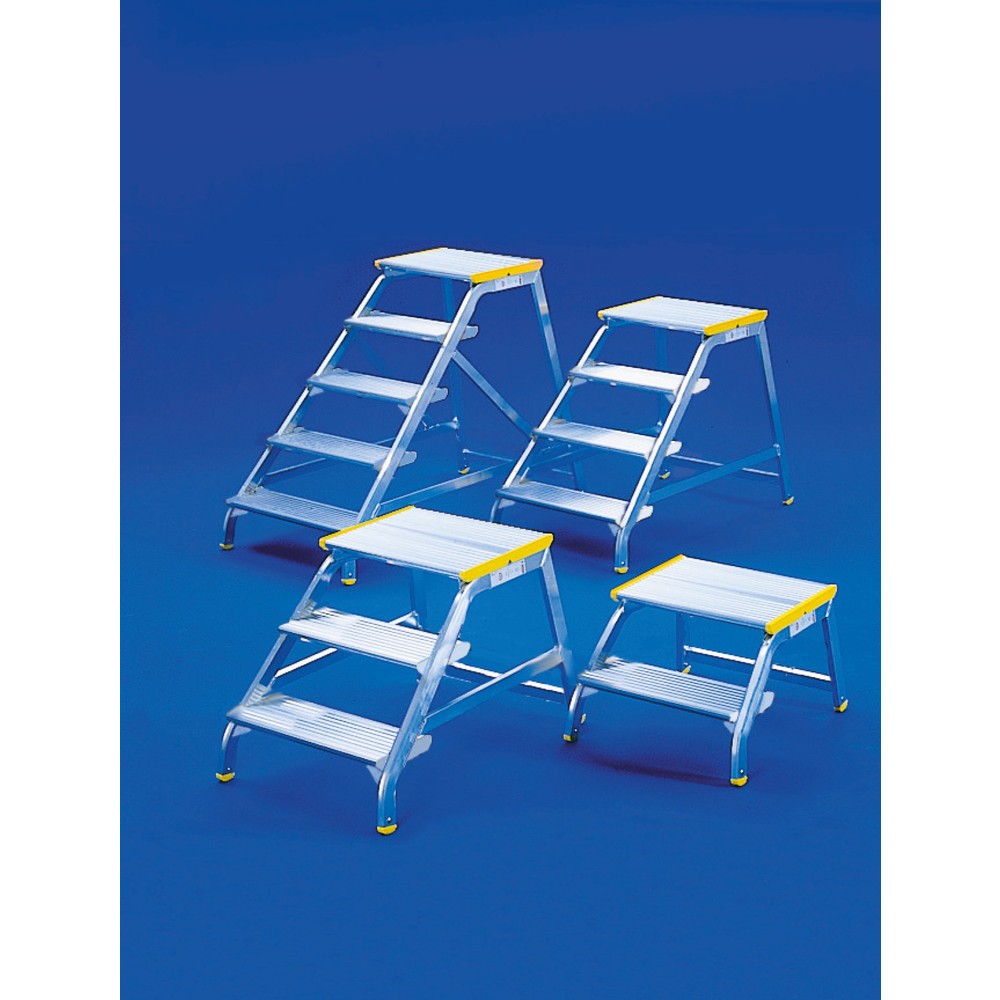 Illustration du produit: HACA Marchepied pour charges lourdes, capacité de charge 300 kg, hauteur de travail 0,40 m