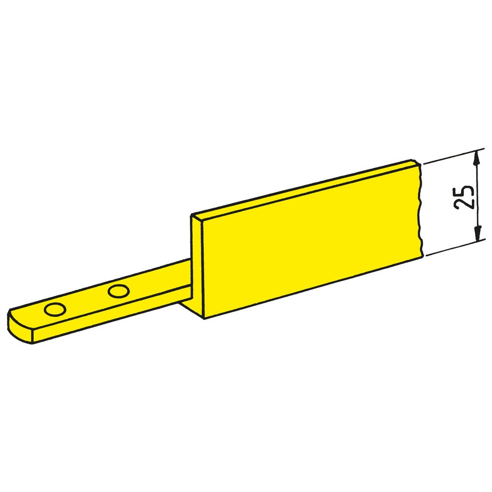 Illustration du produit: HACA Rail de guidage en cornière d’acier, galvanisé