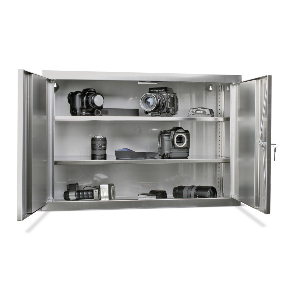 Produktabbildung Nr. 1: Hängeschrank aus Edelstahl, HxBxT 600 x 900 x 320 mm