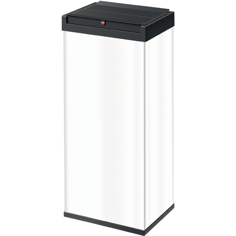 Produktabbildung: Hailo Abfallbehälter, 52 l weiss, H763xB339xT260mm