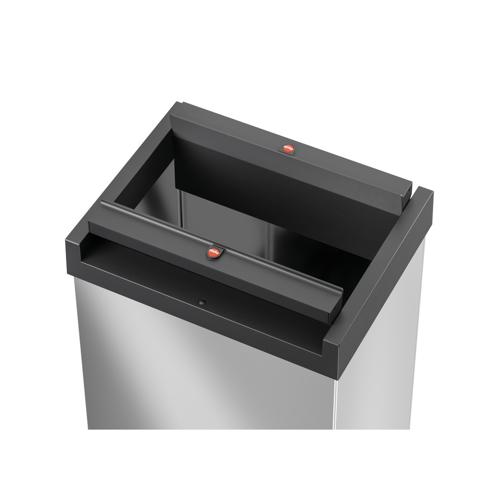 Produktabbildung Nr. 3: Hailo Abfallsammler Big-Box Swing L, 35 Liter, Edelstahl