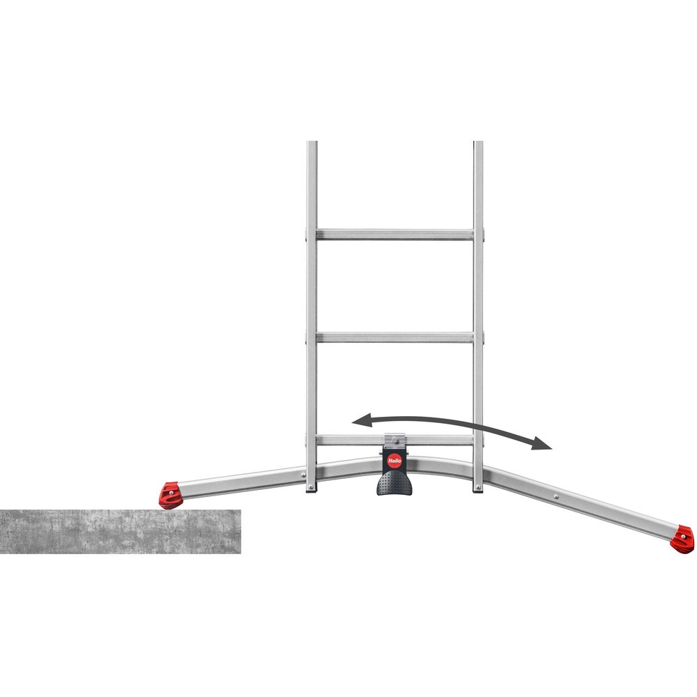 Produktabbildung Nr. 7: Hailo S110 Pro, échelle multi-usages en 2 parties, 2 x 12 échelons
