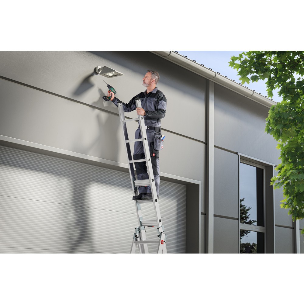 Produktabbildung Nr. 5: Hailo S120 Pro, échelle multi-usages en 3 parties, 3 x 12 échelons