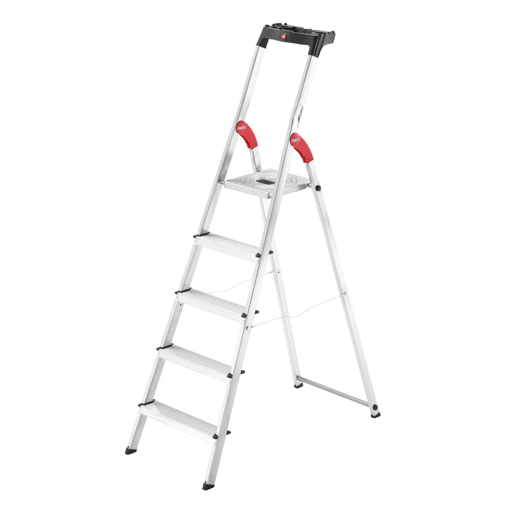 Produktabbildung Nr. 1: Hailo Stufen-Stehleiter L60 StandardLine, Standhöhe 1,07 m