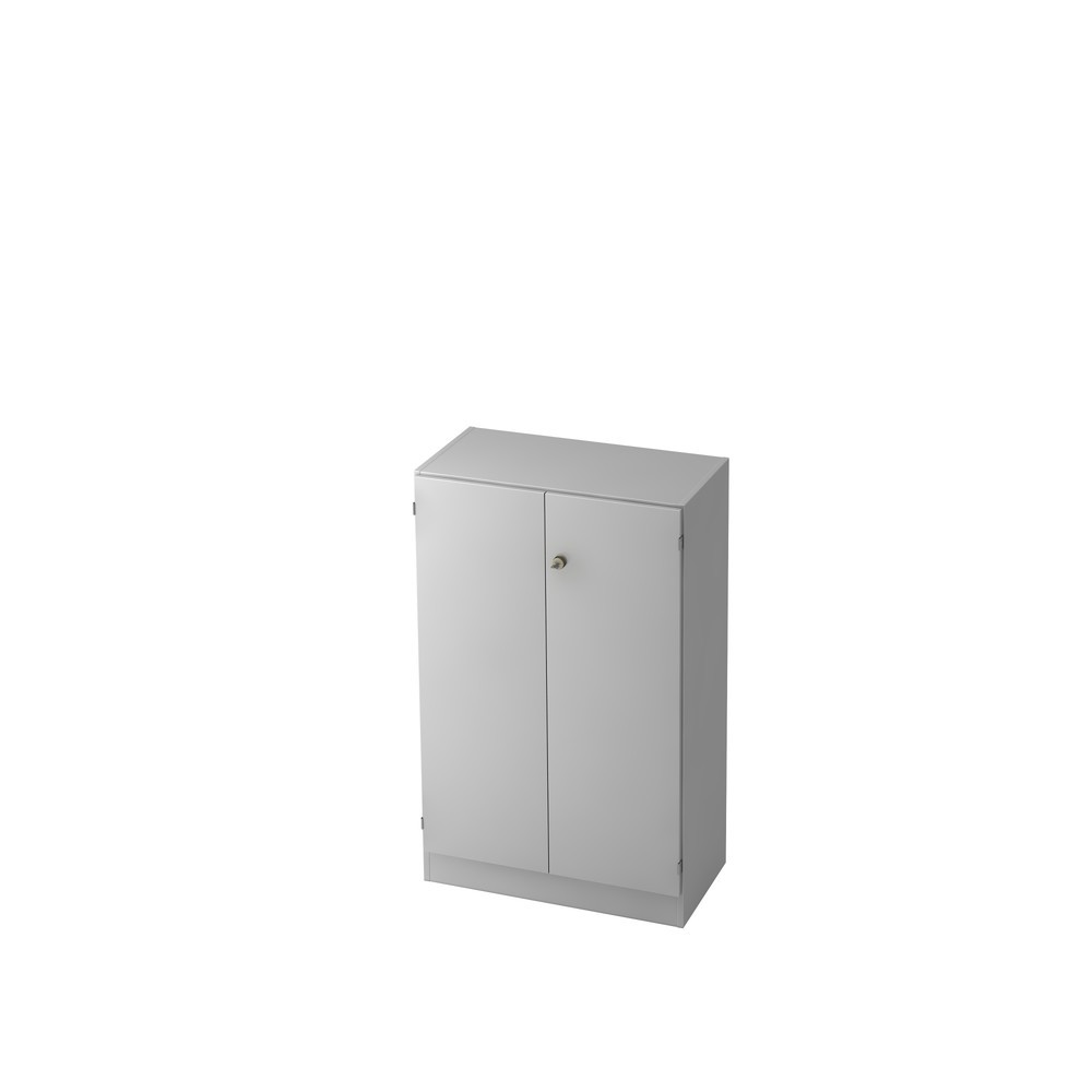 Produktabbildung: Hammerbacher Schrank 3OH mit Sockelbl. SG Grau/Grau