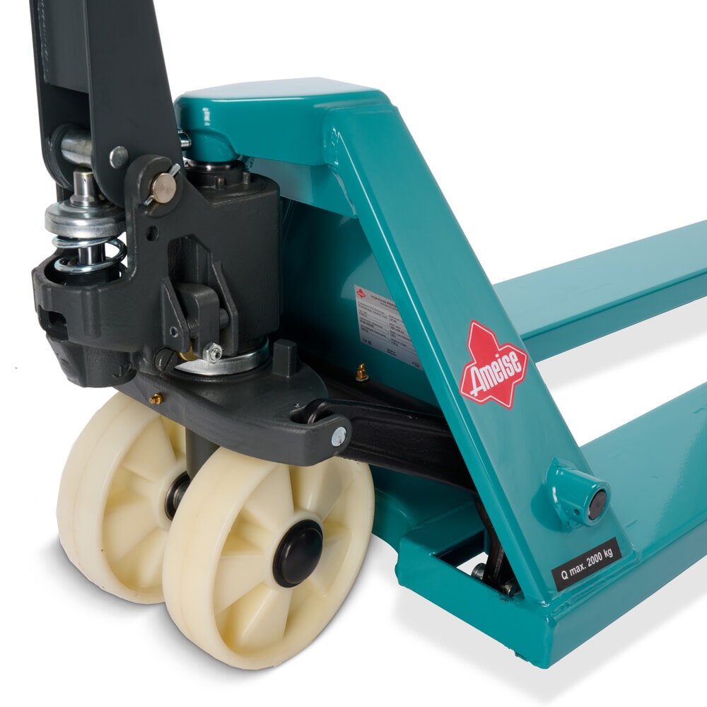 Produktabbildung Nr. 4: Handhubwagen Ameise® PTM 2.0 mit langen Gabeln, Tragfähigkeit 2.000 kg