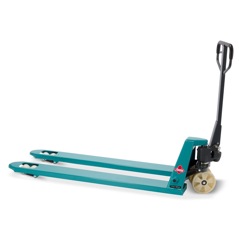 Produktabbildung Nr. 6: Handhubwagen Ameise® PTM 2.0, Tragfähigkeit 2.000 kg, Gabellänge 1.500 mm, Nylon, Tandemrollen