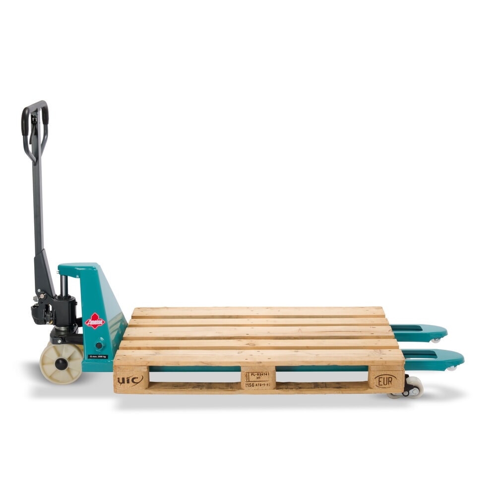 Produktabbildung Nr. 9: Handhubwagen Ameise® PTM 2.0, Tragfähigkeit 2.000 kg, Gabellänge 1.500 mm, Nylon, Tandemrollen