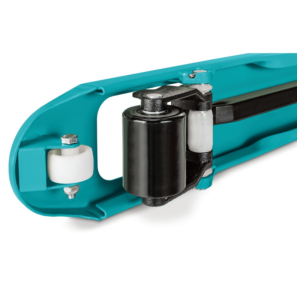 Produktabbildung Nr. 6: B-Ware Handhubwagen Ameise® PTM 2.5, Tragkraft 2.500 kg, Gabellänge 1.150 mm, Vollgummi/Polyurethan, Tandemrollen (CH)