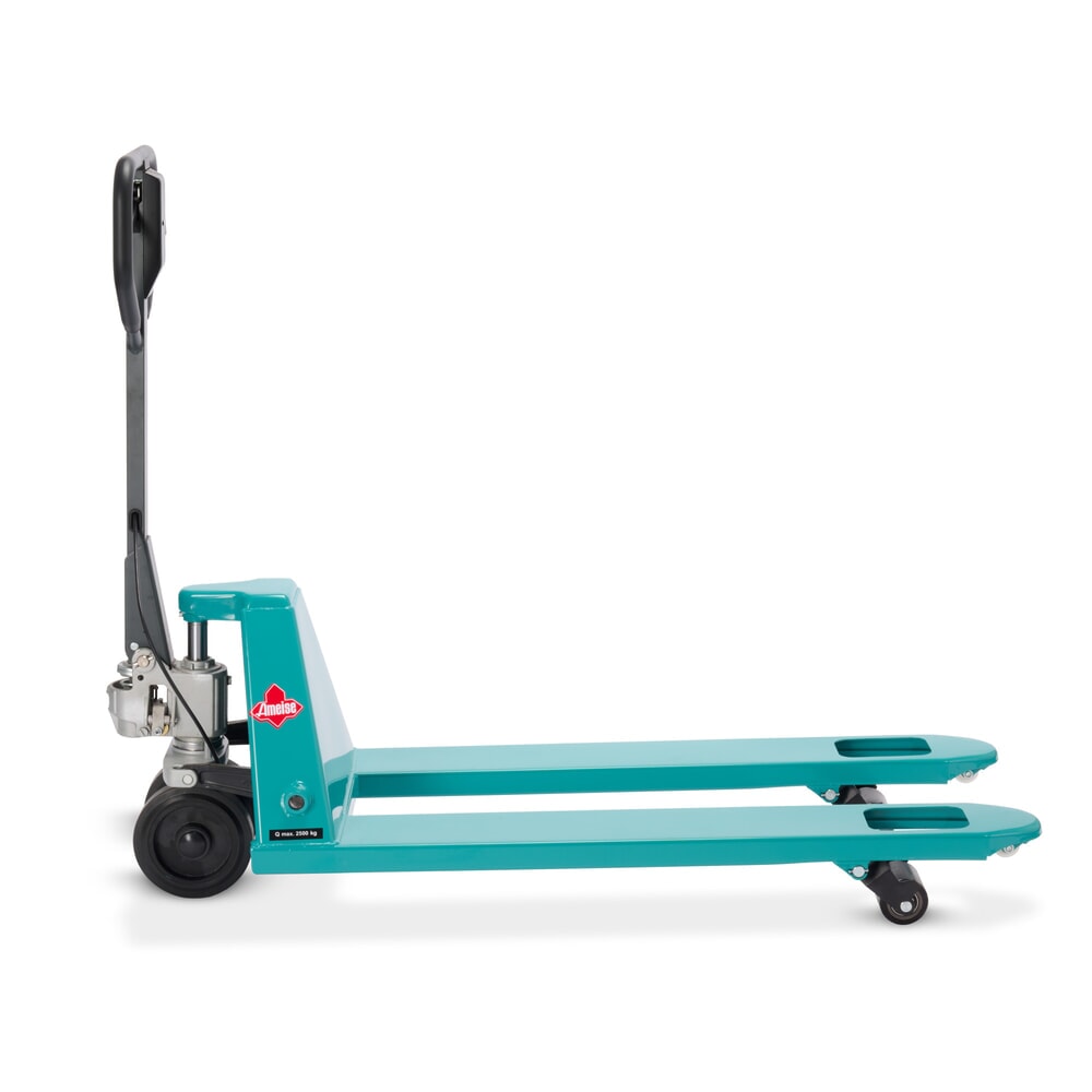 Produktabbildung Nr. 7: Handhubwagen Ameise® PTM 2.5 mit Handbremse, Tragfähigkeit 2.500 kg, Gabellänge 1.150 mm, Vollgummi/Polyurethan