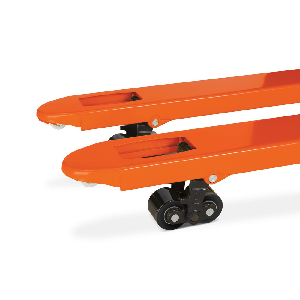 Produktabbildung Nr. 2: Handhubwagen BASIC PTM 2.0, Tragfähigkeit 2.000 kg, Gabellänge 1.150 mm, Vollgummi/Polyurethan, Tandemrollen