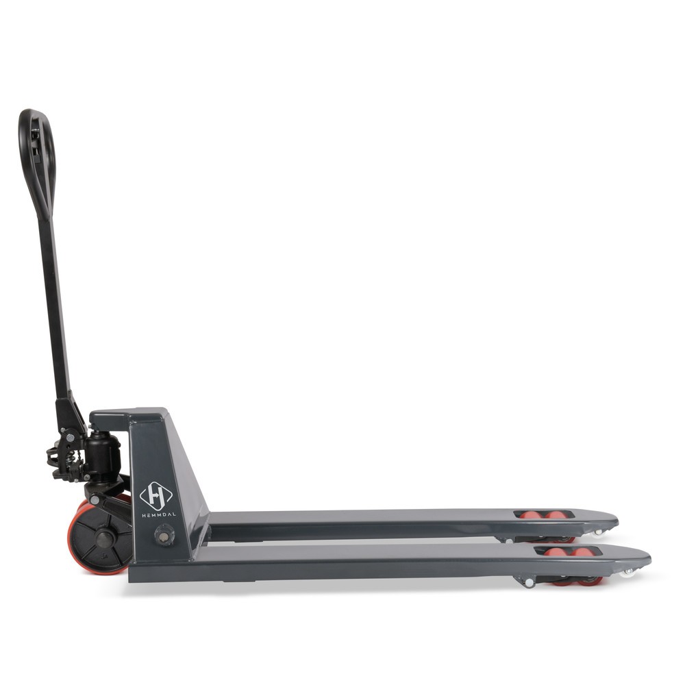 Produktabbildung Nr. 4: Handhubwagen HEMMDAL PTM 2.0, Tragfähigkeit 2.000 kg, Gabellänge 1.150 mm, Polyurethan, Tandemrollen