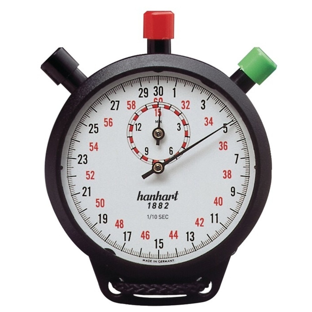 Illustration du produit: HANHART Stoppuhr Amigo, mechanisch, 1/10 Sek. 15 Min.