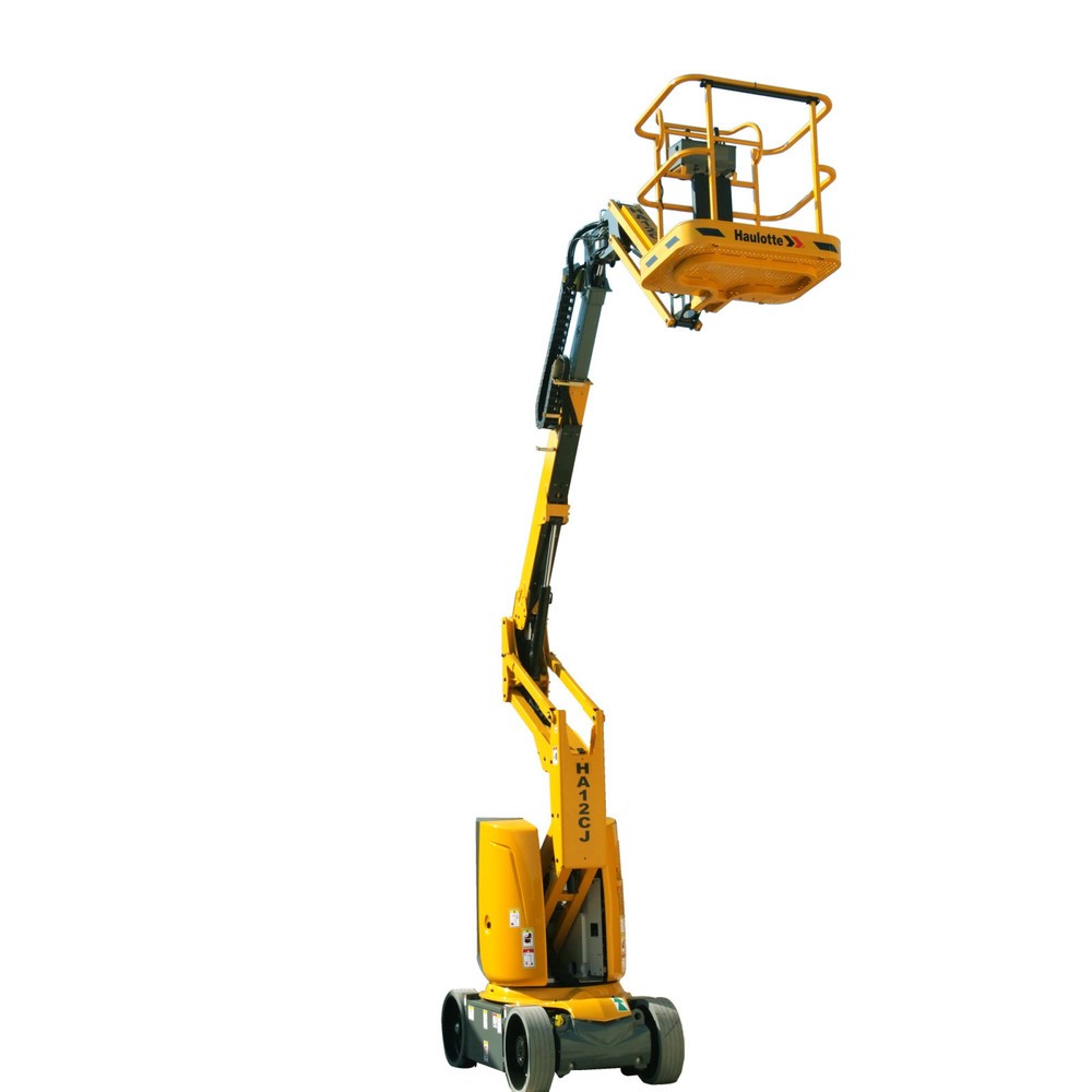 Haulotte Gelenkarbeitsbühne HA12 CJ, fahrbar, Arbeitshöhe 11,68 m, seitliche Reichweite 6,94 m Produktabbildung: Haulotte Gelenkarbeitsbühne HA12 CJ, fahrbar, Arbeitshöhe 11,68 m, seitliche Reichweite 6,94 m