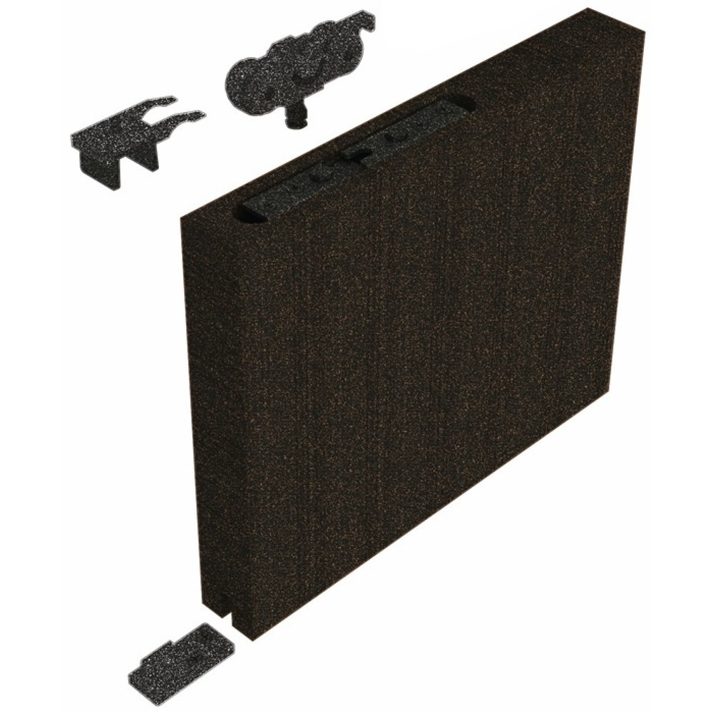 Produktabbildung: HELM Schiebesystem 73 ME-V, Holztüren ab 30 mm Komplettgarnitur, 80 kg