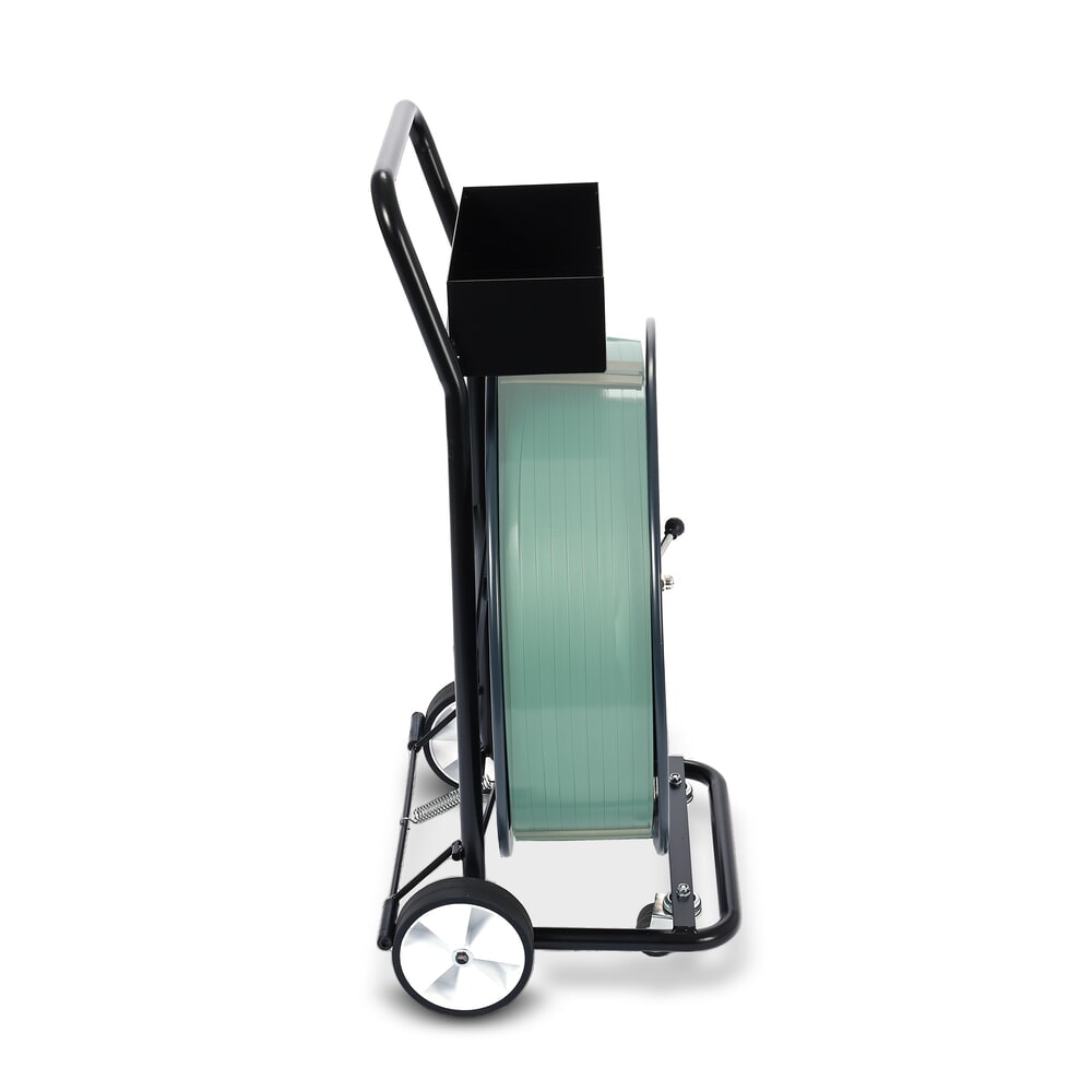 Produktabbildung Nr. 3: HEMMDAL Abrollwagen für PP/PET-Umreifungsband, ergonomisches 4-Rad-System, Kerndurchmesser 406 mm