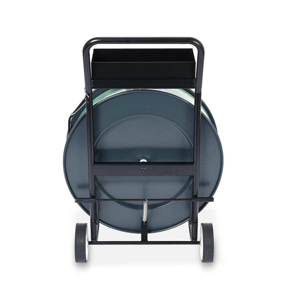 Produktabbildung Nr. 4: HEMMDAL Abrollwagen für PP/PET-Umreifungsband, ergonomisches 4-Rad-System, Kerndurchmesser 406 mm