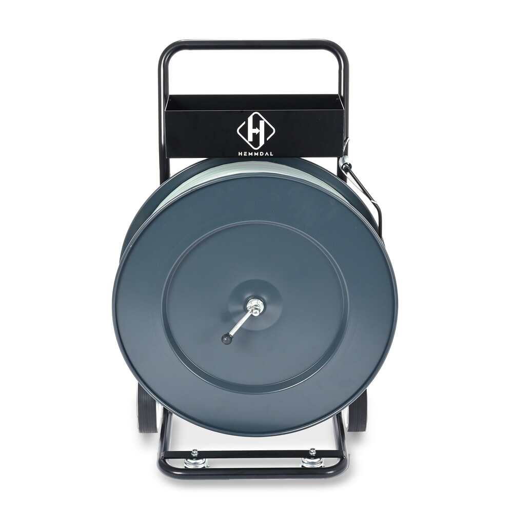 Produktabbildung Nr. 10: HEMMDAL Abrollwagen für PP/PET-Umreifungsband, ergonomisches 4-Rad-System, Kerndurchmesser 406 mm