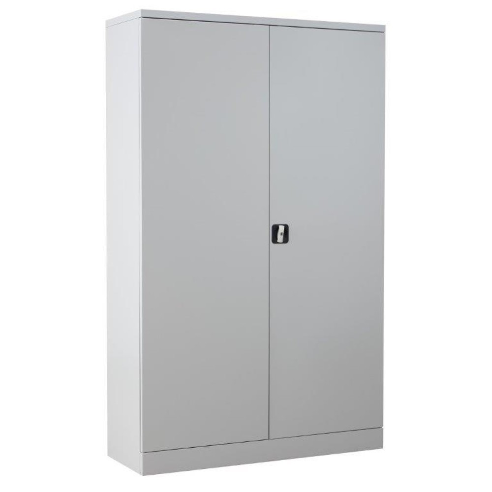 Produktabbildung Nr. 3: HEMMDAL Armoire à portes battantes, H x l x P 1 950 x 1 200 x 420 mm, gris clair