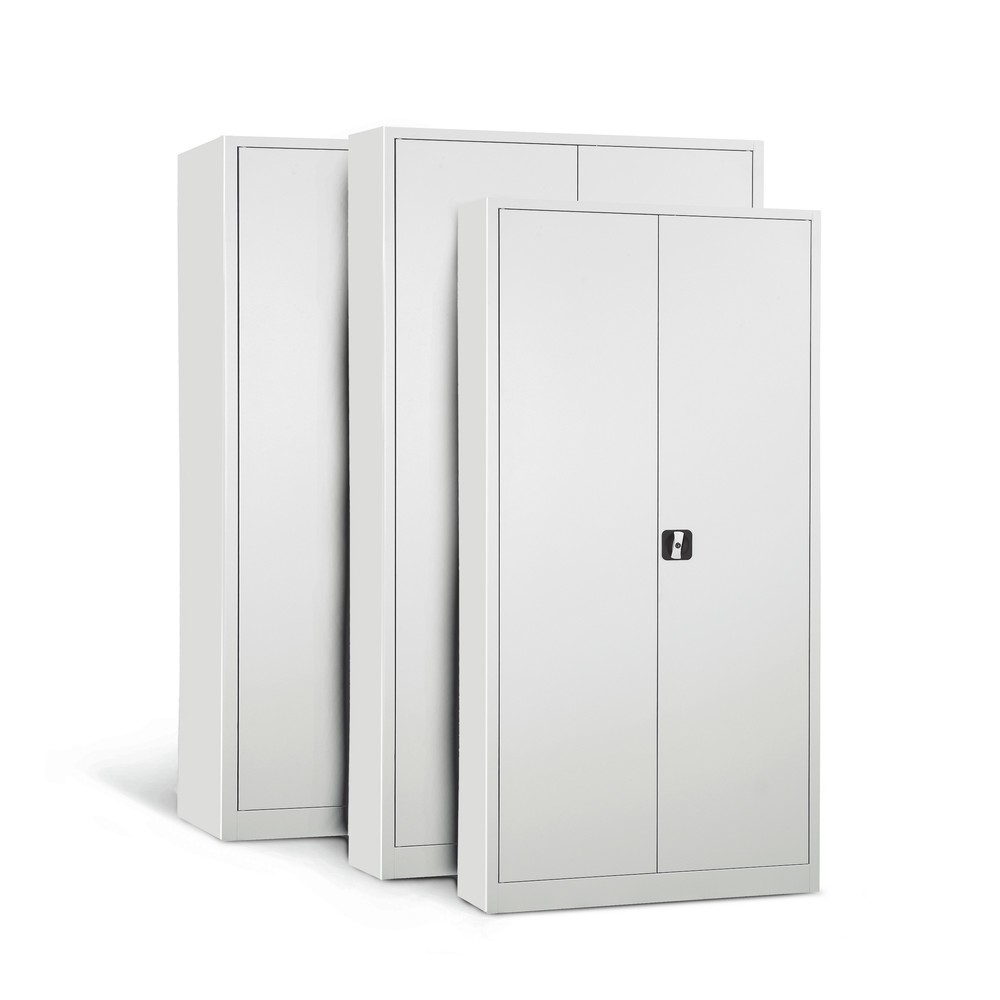 Produktabbildung Nr. 3: HEMMDAL Armoire à portes battantes, H x l x P 1 950 x 925 x 500 mm, gris clair