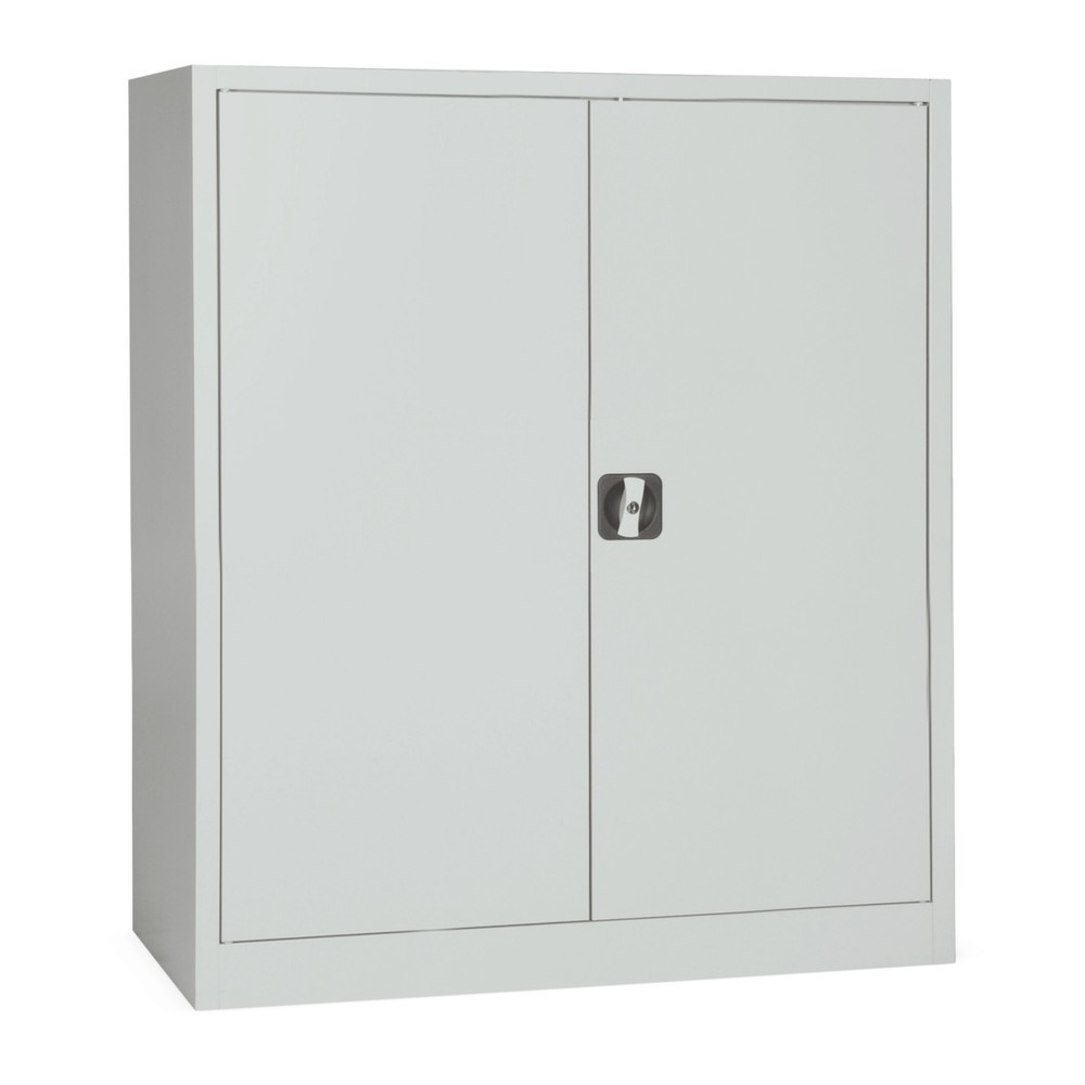 Illustration du produit: HEMMDAL Armoire à portes battantes, 3 rangées de classeurs, largeur 1 200 mm, RAL 7035 gris clair