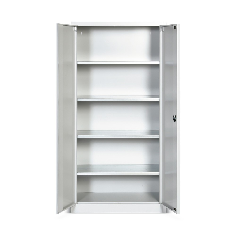 Produktabbildung Nr. 3: HEMMDAL Armoire à portes battantes d’atelier, H x l x P 1 950 x 1 200 x 600 mm, gris clair/gris clair
