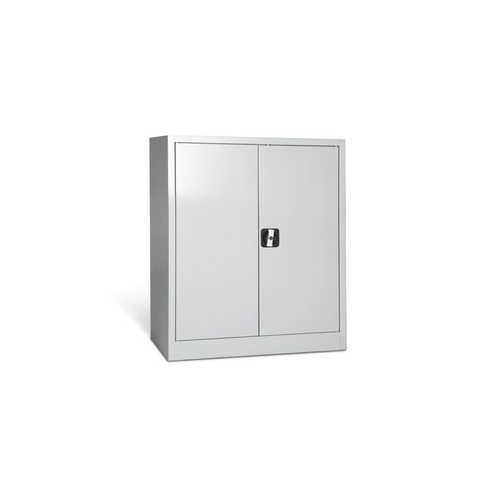 Produktabbildung Nr. 1: HEMMDAL Armoire d’appoint d’atelier avec 2 tablettes, H x l x P 1 000 x 800 x 380 mm, gris clair