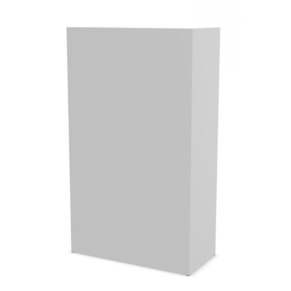 Produktabbildung Nr. 3: HEMMDAL Armoire-penderie avec socle HG-S-1, fermeture à pêne tournant, 2 étages, 6 casiers, gris clair