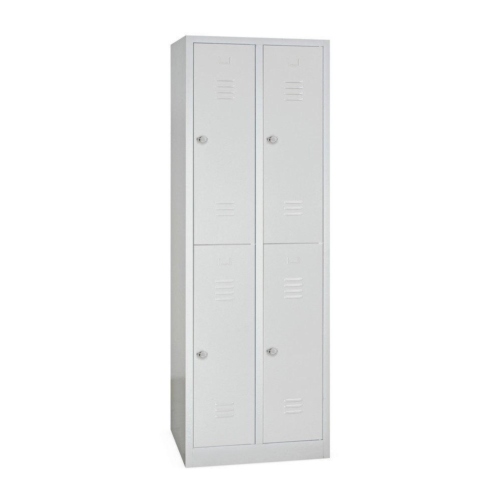 Illustration du produit: HEMMDAL Armoire-penderie avec compartiments sur deux niveaux, 4 compartiments, H x l x P 1 940 x 600 x 500 mm