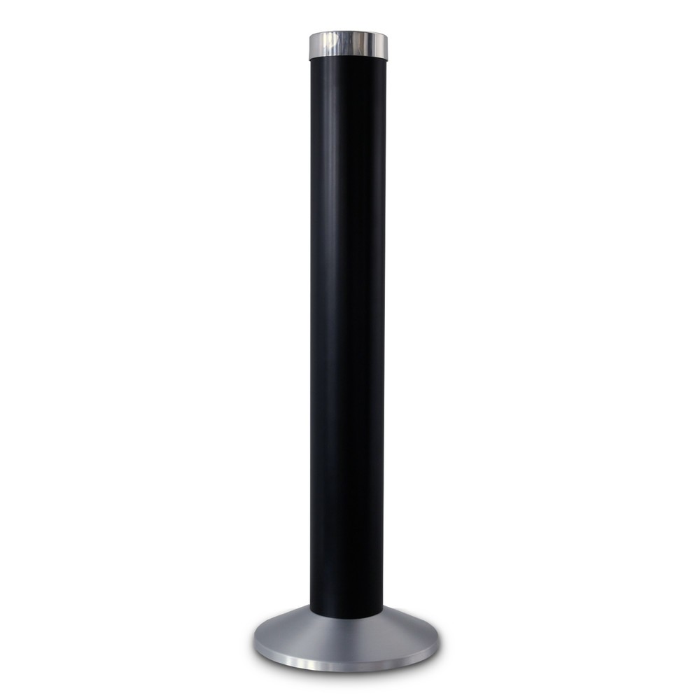 Produktabbildung: HEMMDAL Aschenbecher-Säule aus Aluminium, schwarz