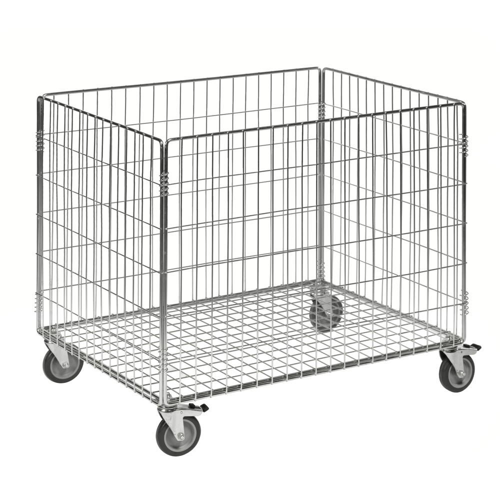 Illustration du produit: HEMMDAL Bac à roulettes avec 4 roues directrices, HxlxP 735 x 630 x 830 mm, capacité de charge 60 kg