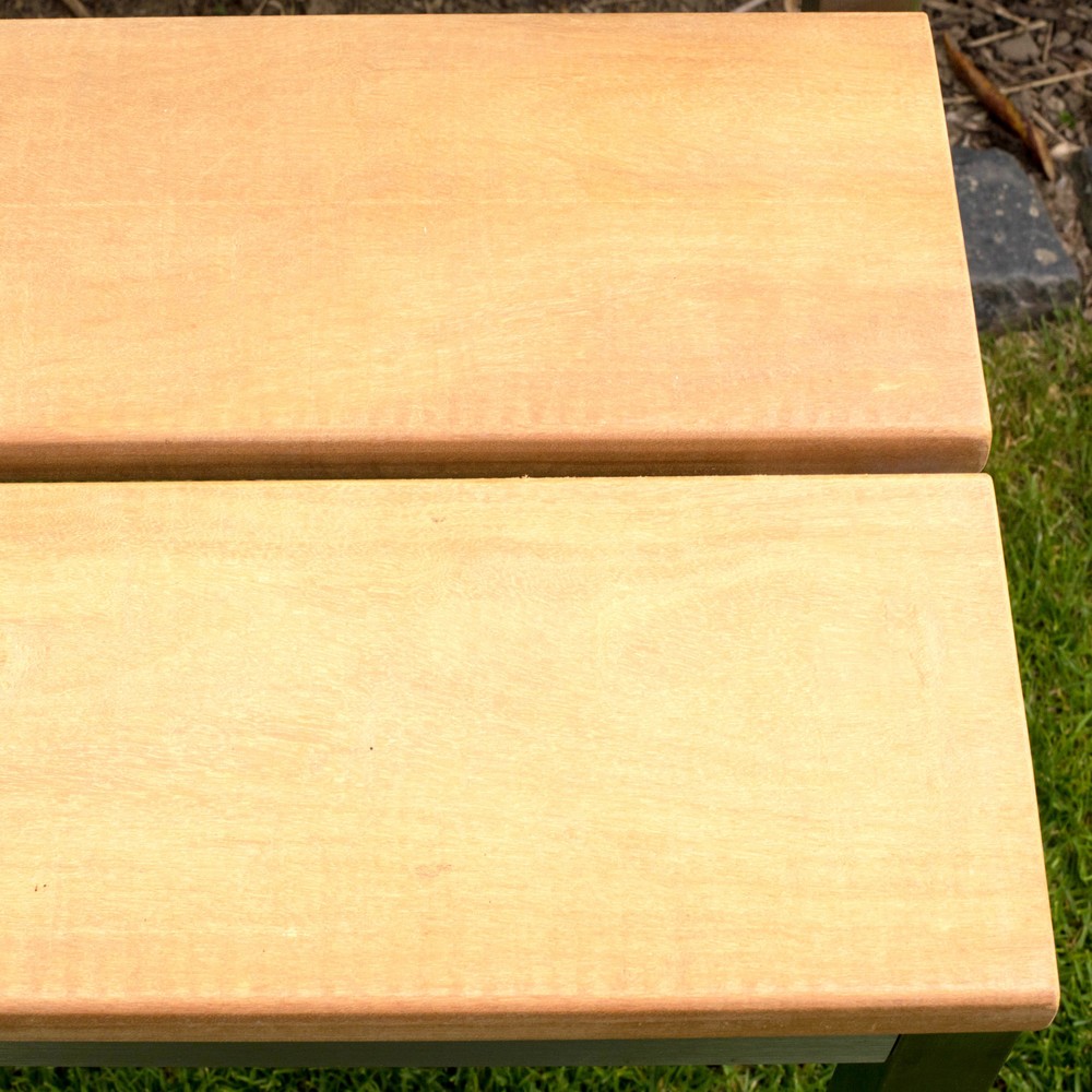 Produktabbildung Nr. 3: HEMMDAL Banc d’extérieur à quatre pieds, 2 lattes, longueur 1 000 mm