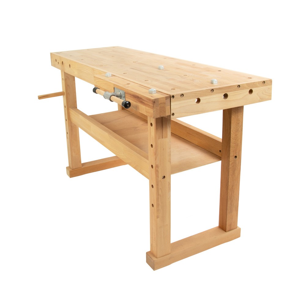 Produktabbildung Nr. 2: HEMMDAL Banc de rabotage, pieds traîneau, étau inclus