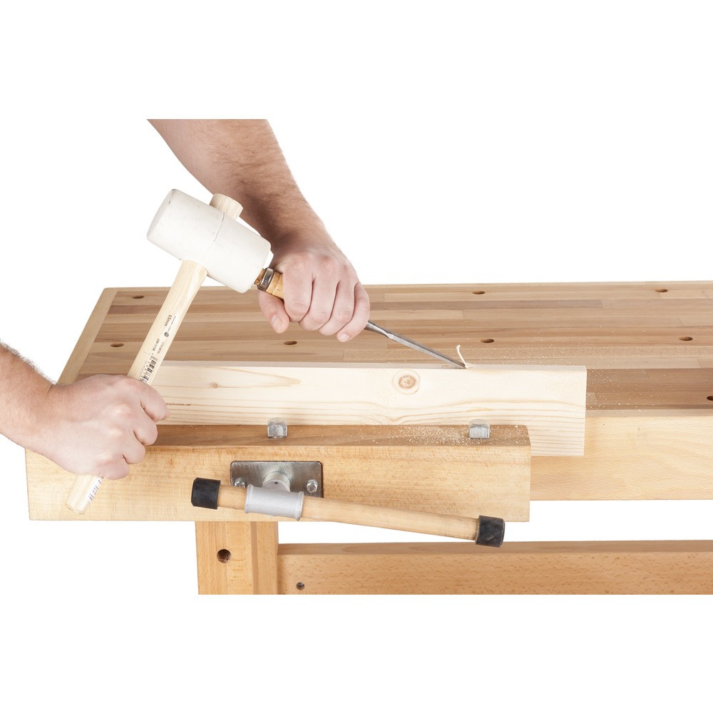 Produktabbildung Nr. 5: HEMMDAL Banc de rabotage, pieds traîneau, étau inclus