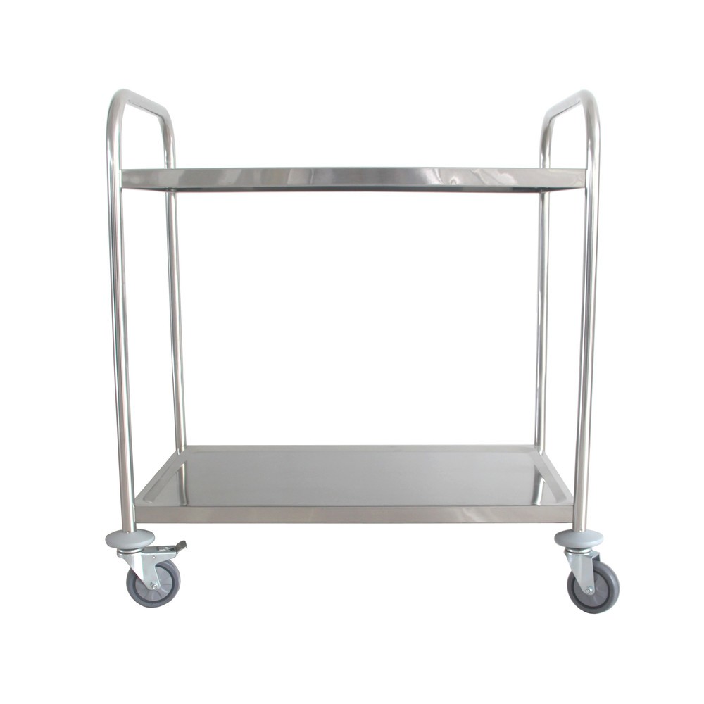 Produktabbildung Nr. 2: Chariot de service en acier inoxydable HEMMDAL, 2 niveaux