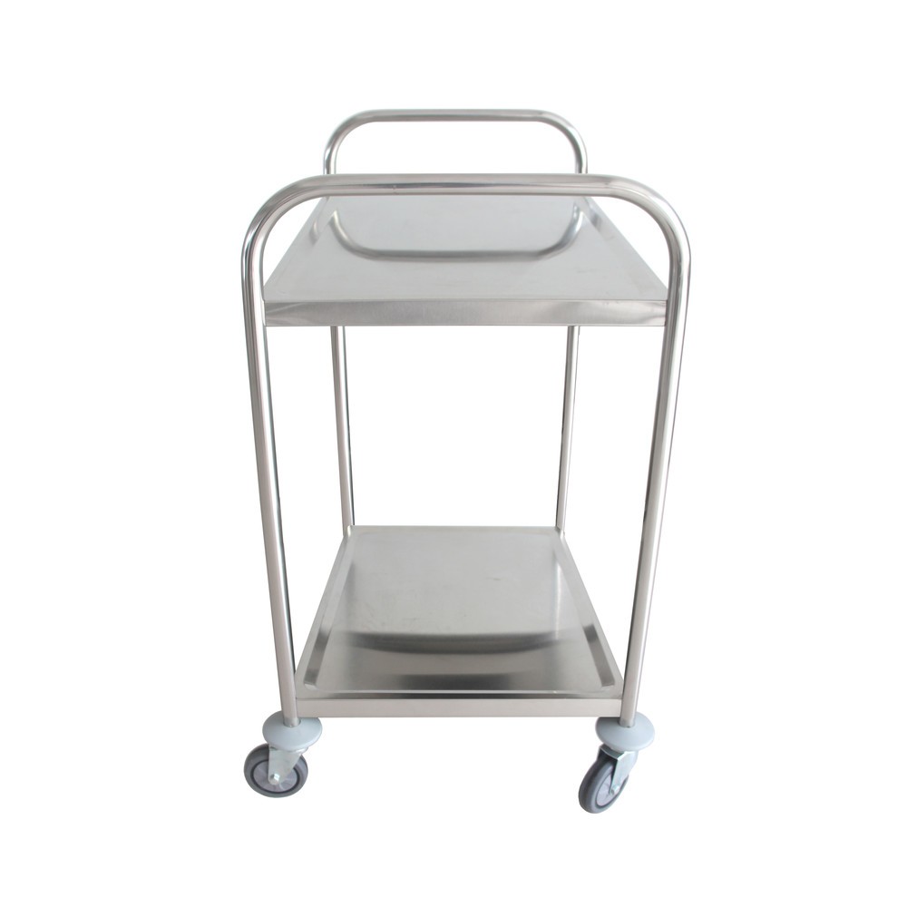 Produktabbildung Nr. 3: Chariot de service en acier inoxydable HEMMDAL, 2 niveaux