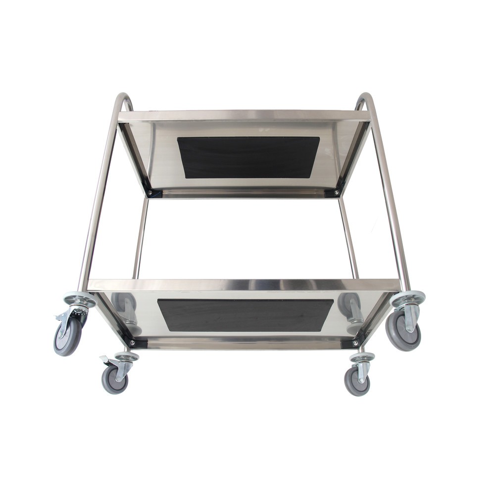 Produktabbildung Nr. 7: Chariot de service en acier inoxydable HEMMDAL, 2 niveaux
