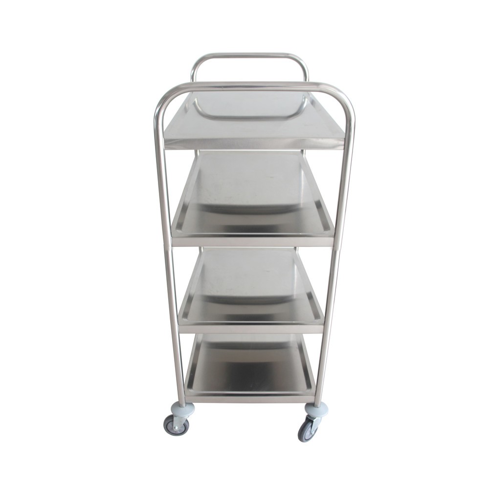 Produktabbildung Nr. 6: Chariot de service en acier inoxydable HEMMDAL, 4 niveaux