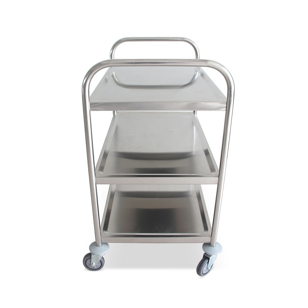 Produktabbildung Nr. 6: Chariot de service en acier inoxydable HEMMDAL, 3 niveaux