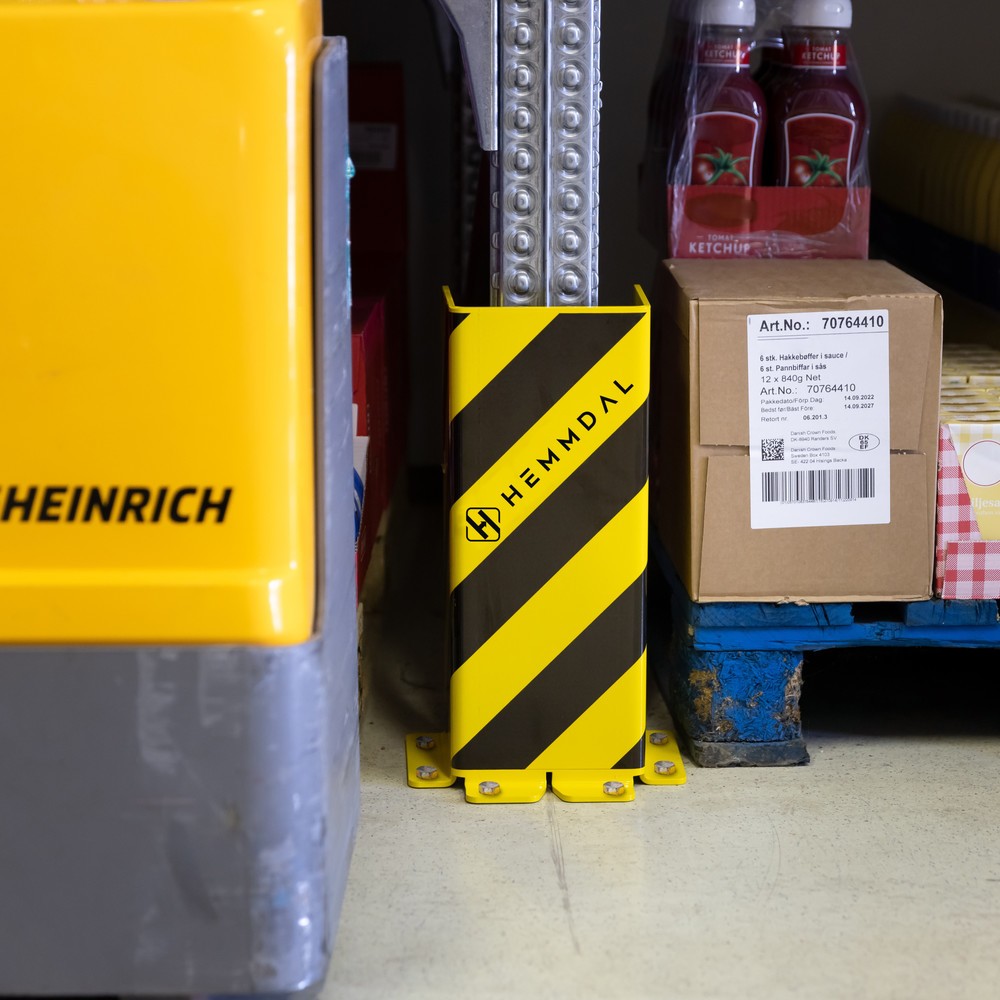 Produktabbildung Nr. 5: HEMMDAL Coin de protection BAW-1, profilé en U, HxlxP 400 x 160 x 160 mm