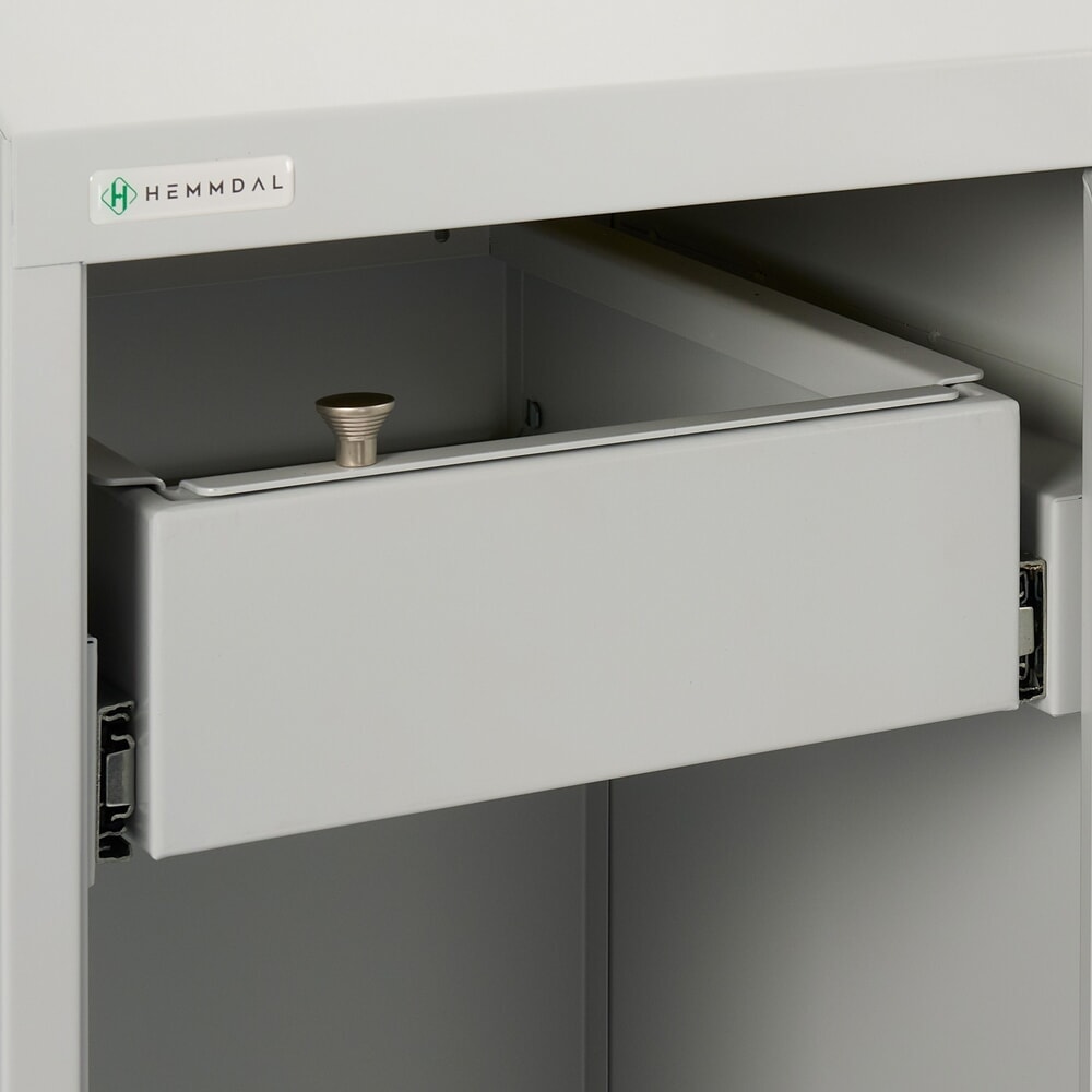 Produktabbildung Nr. 5: HEMMDAL Collecteur de déchets de recyclage, avec support de sac, 120 litres